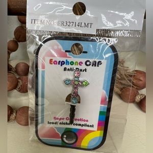 Brand New-Phone Earphone Stopper Anti Jack Dust Plug